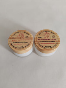 SET- 30ML Morning & Night Moisturisers- With Aromatic Scents For Dry Skin